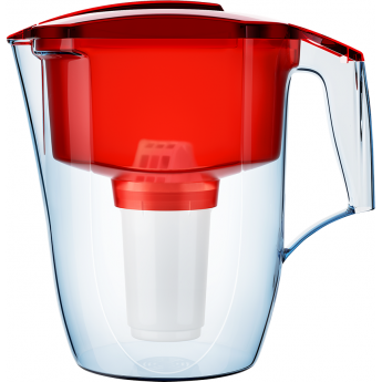 Водоочиститель Кувшин АКВАФОР Гарри модель P42А5N (красный)